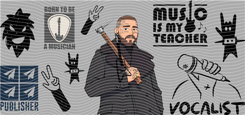 16oz Star Singer-O 321